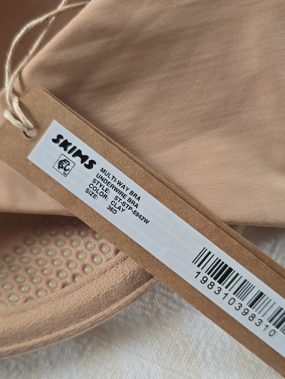 SKIMS Multi-way Bra Size:36D Clay - Picture 4 of 6